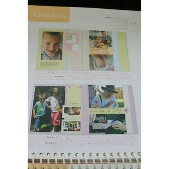 Creating Keepsakes ALL IN ONE 8 x 8 scrapbook kit-Flowers, Garden, Happiness B49 - Picture 2 of 6
